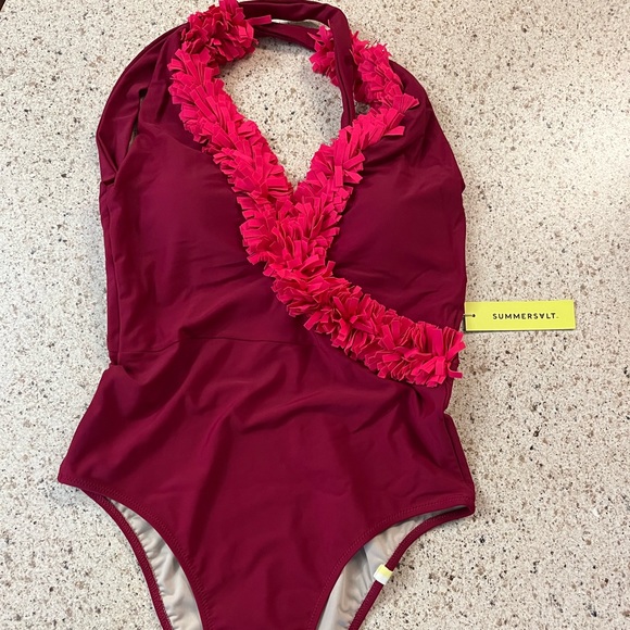 summersalt Other - SUMMERSALT Confetti Deep dive Swimsuit NWTS